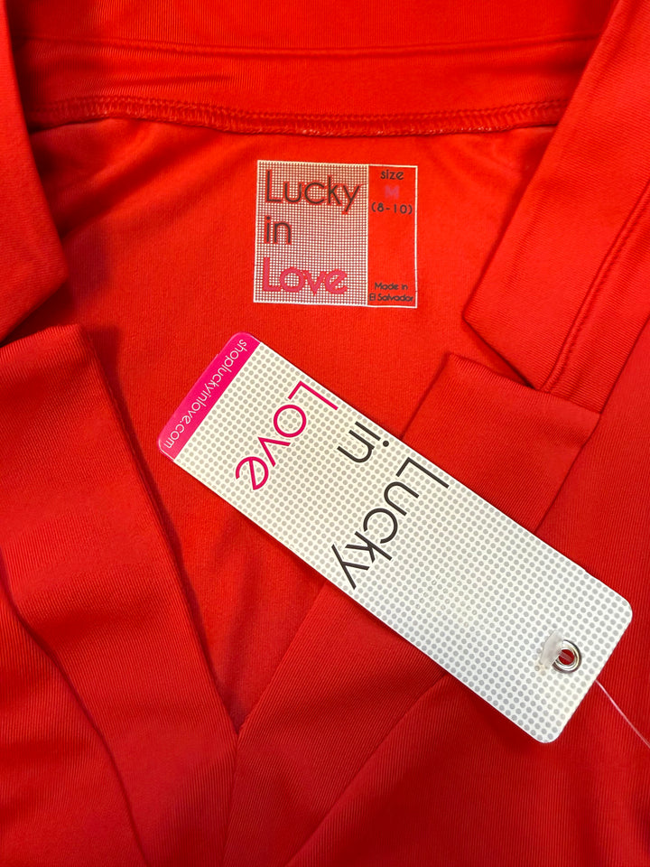 Lucky In Love Chi Chi Tank - Red
