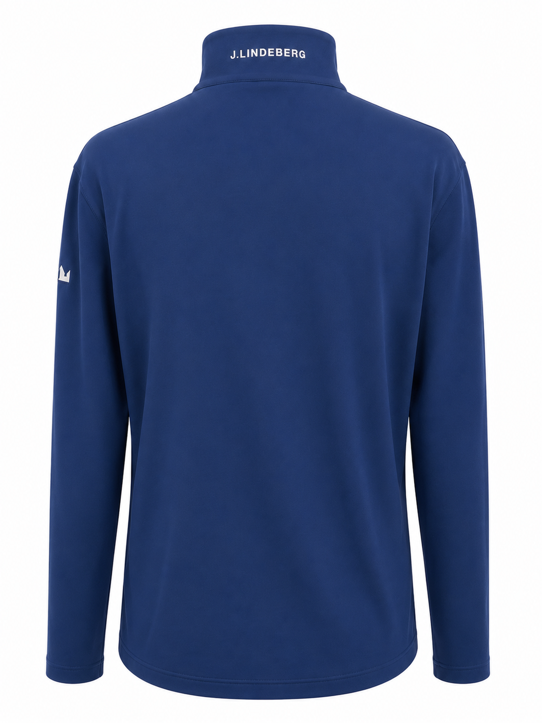 J.Lindeberg Men's Luke Quarter Zip (w/ Logo) - Estate Blue - 2XL - Skorzie