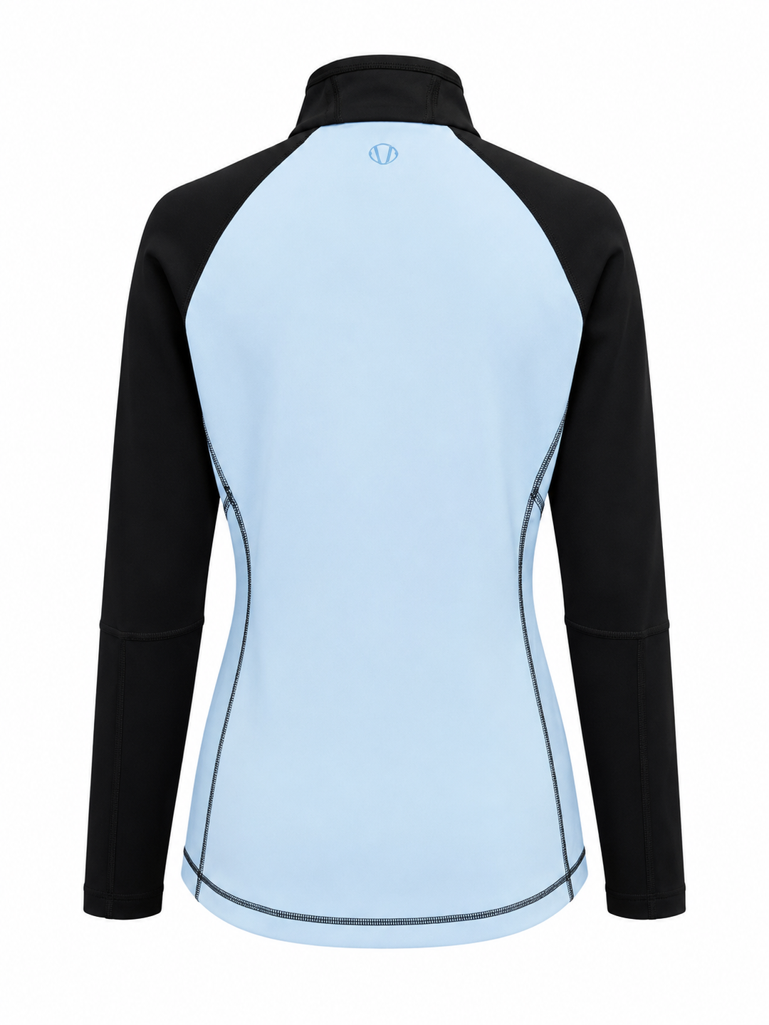 Sunice Women's Maddy Stretch Quarter Zip Pullover - Blue Bell/Black - Medium