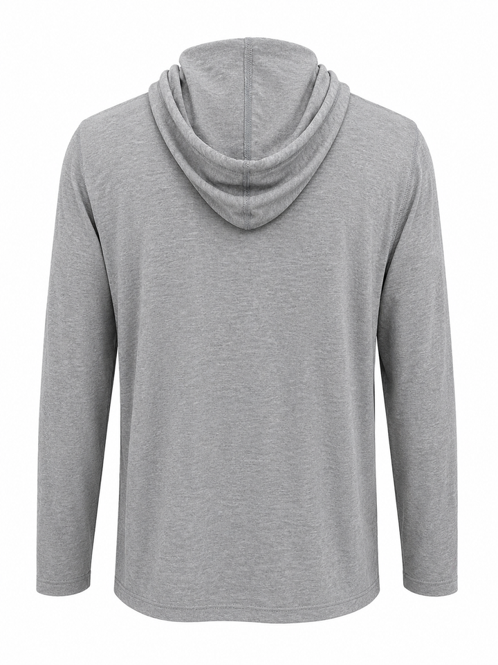 Dunning Golf Witham Performance Hoodie - Grey Heather - Large