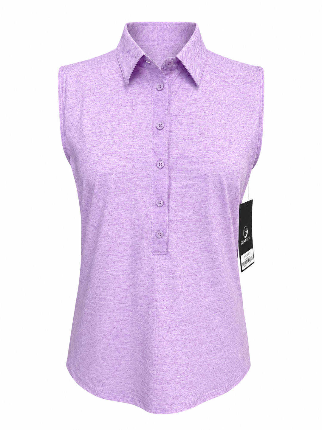 Foray Golf Core 3.0 Sleeveless Polo - Purple - Large