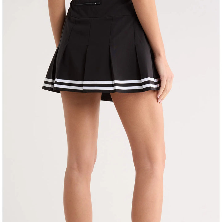 Penguin Womens Annie Pleated Skort (15') - Caviar
