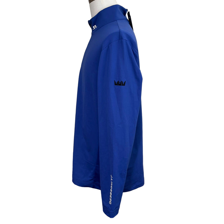 J.Lindeberg Tour Tech Mid Layer (w/logo) - Royal Blue - XX-Large - Skorzie