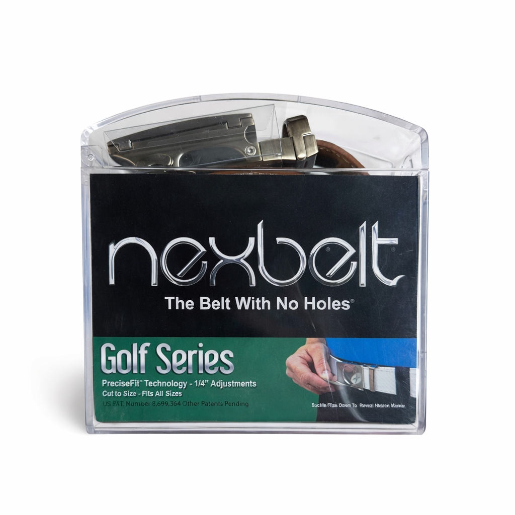 Nexbelt Go-In Golf Ratchet Belt - Tobacco - Skorzie