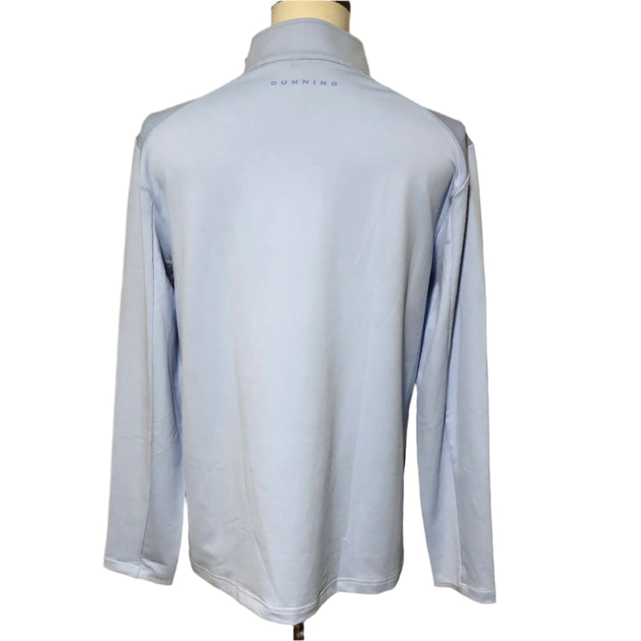 Dunning Golf Men's Burren Tech 1/4 Zip - Windsurfer - Large - Skorzie