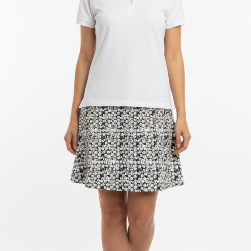 Lohla Sport Women's Golf Skort 16" White/Grey Size 4