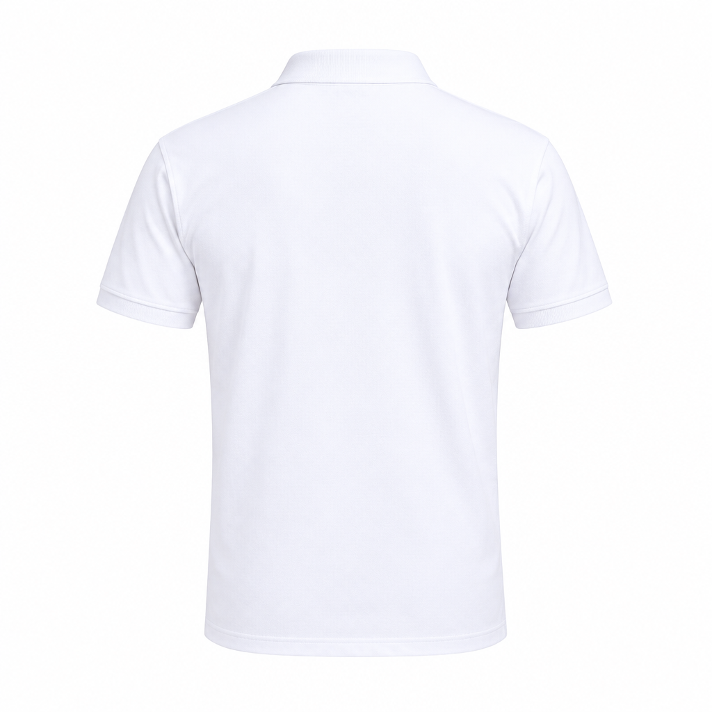 Collars & Co Men's Golf Polo The Original Dress Collar White Size L