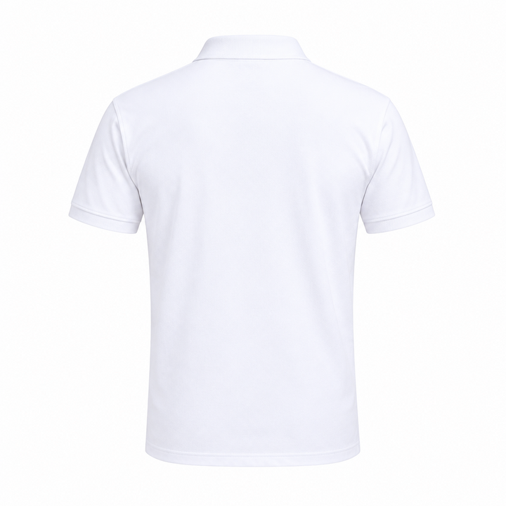 Collars & Co Men's Golf Polo The Original Dress Collar White Size L