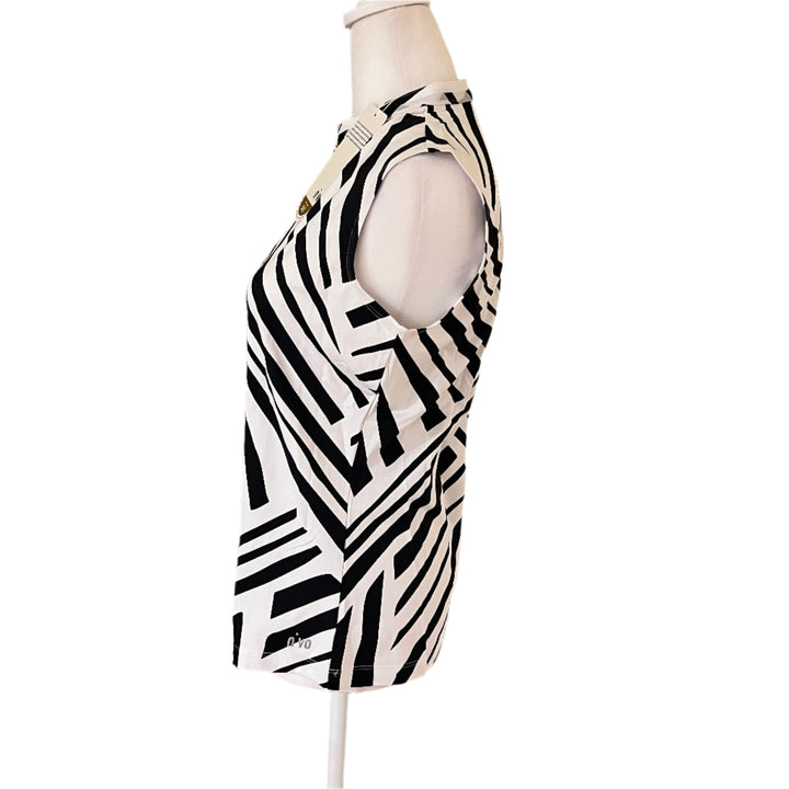 NVO Linnea Mock - Black/White Print - Small - Skorzie