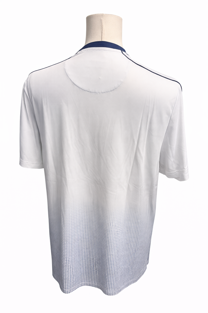 Penguin White Gradient Tennis Tee - Medium - Skorzie