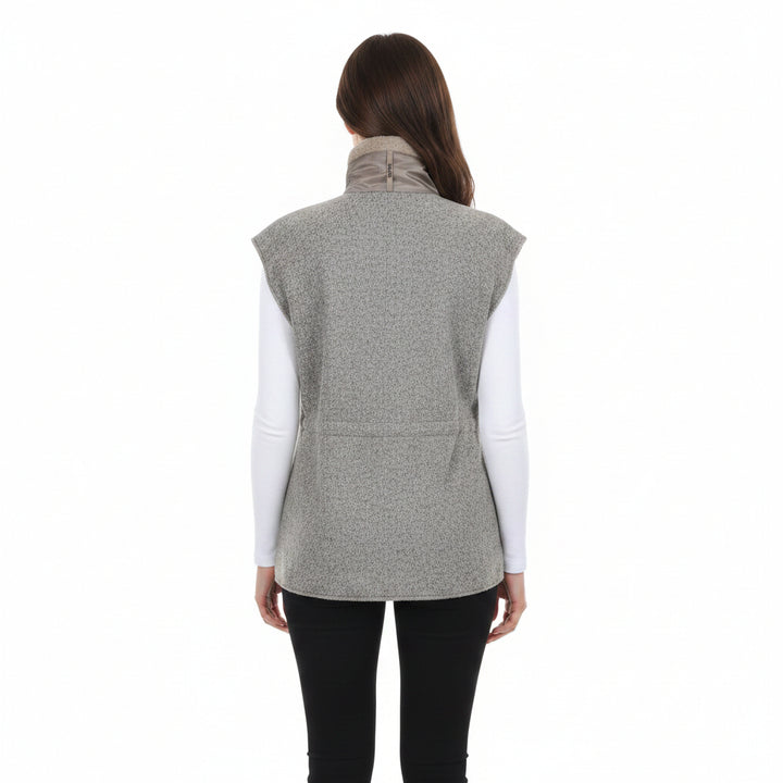 G/FORE Women's Vest Reversible Cinched Sand Size S