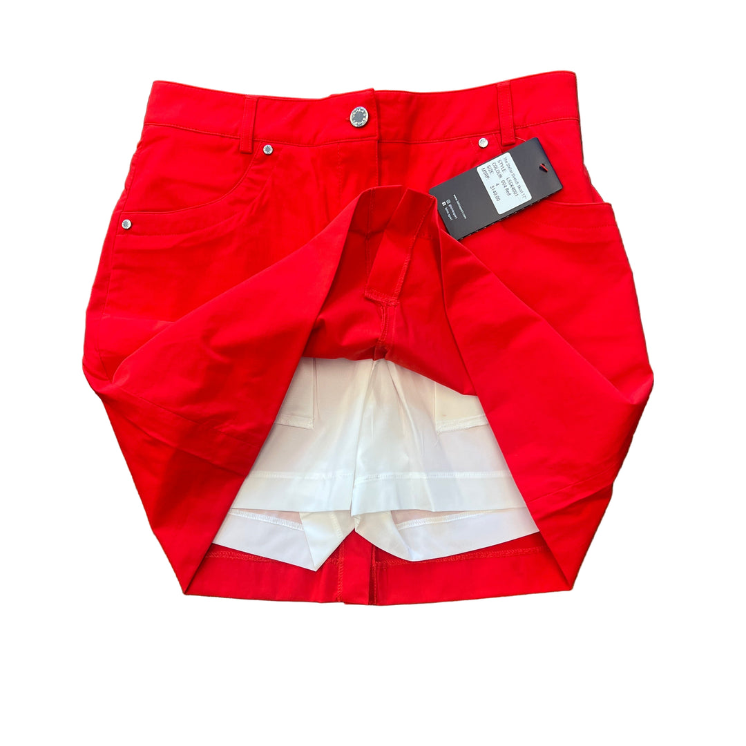Lohla Sport Stellar Stretch Skort (17") - Red - Skorzie