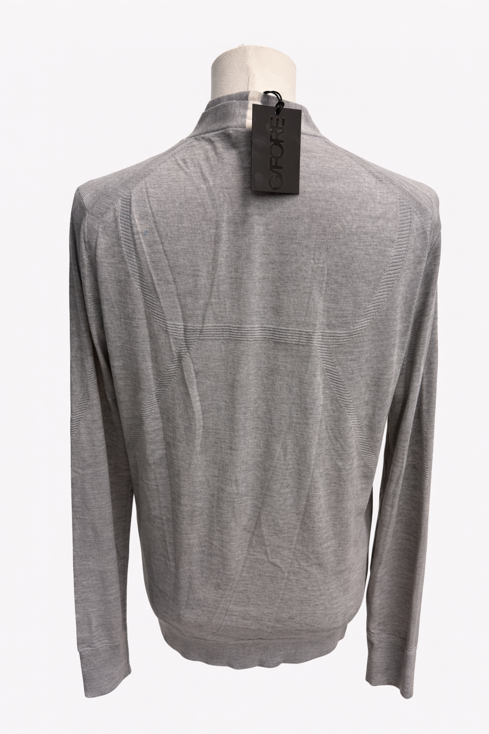 G/FORE Men's Merino Wool Cardigan - Nimbus - Medium - Skorzie