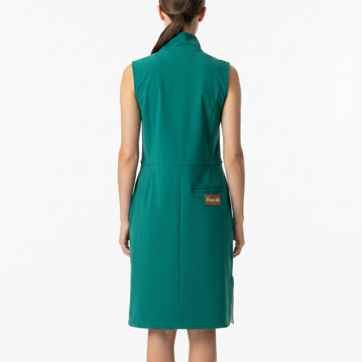 Fore All Women's Golf Dress Anchor Green Size M
