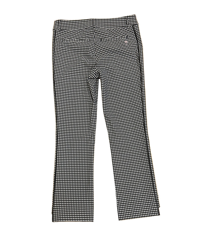 Golftini Diamonds in the Rough Stretch Ankle Pant (27") - Black/White - Skorzie