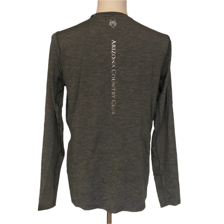 Greyson Guide Sport Long Sleeve (w/ logo) - Heathered Evergreen - Skorzie