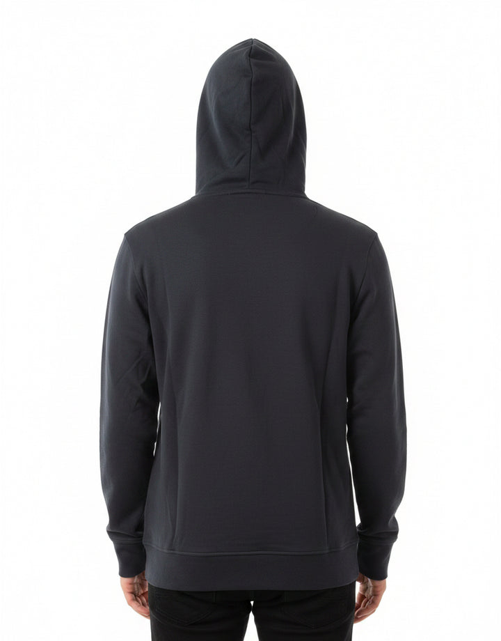 Bugatchi Men's Hoodie Solid Pullover Black Size S