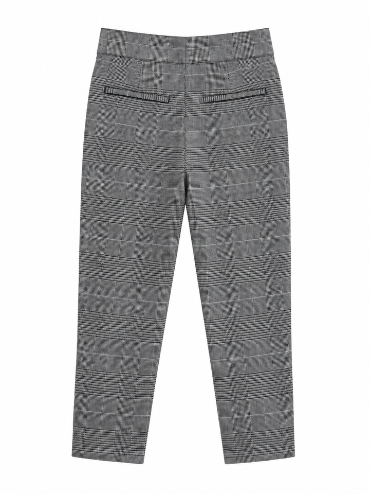 Greyson Glen Plaid Golf Trouser - Smoke Heather - Skorzie