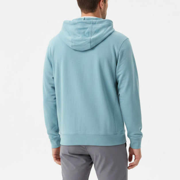 G/FORE Men's Golf Hoodie All Play Terry Seafoam Size M