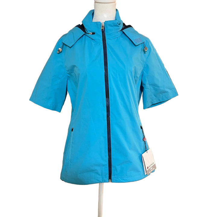 Sunice Amber Wind SS Hooded Jacket - Oceanside - Medium