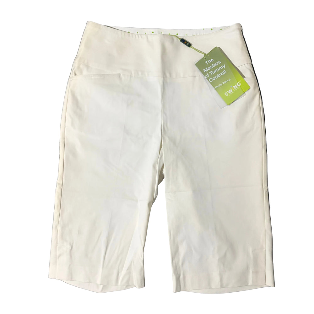 Swing Control Master Core Golf Short 13" - White - Size 6 - Skorzie