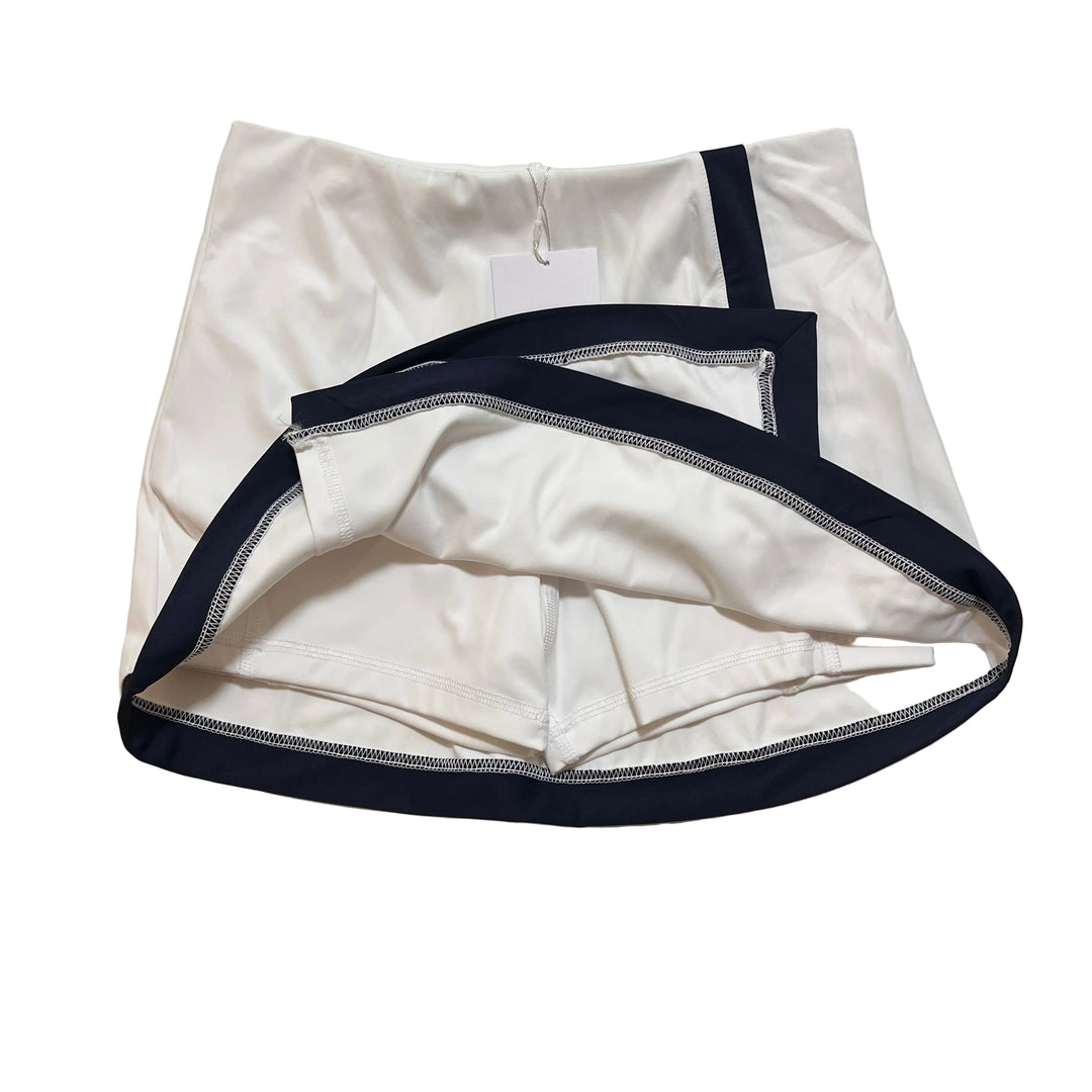 Smith & Quinn Birdie Skort (14") - White/Navy