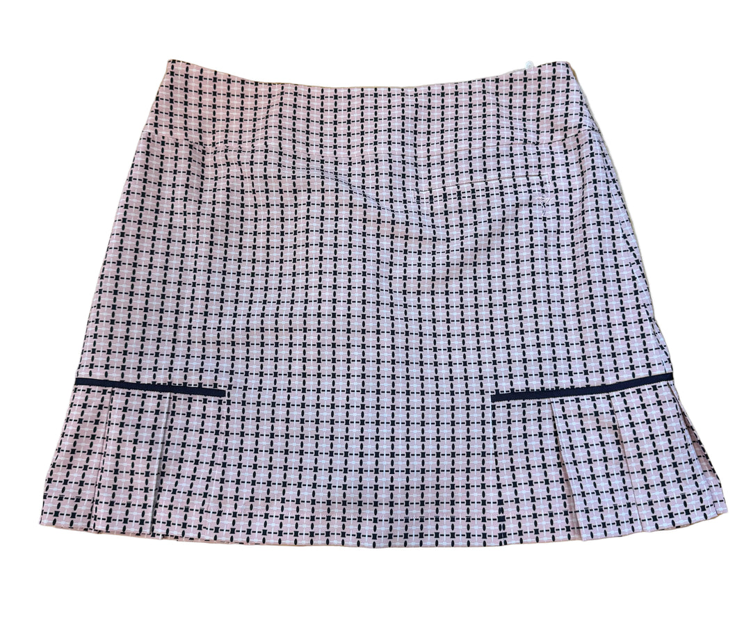 Golftini Chop Chop Performance Skort - Pink/Navy/White - Skorzie