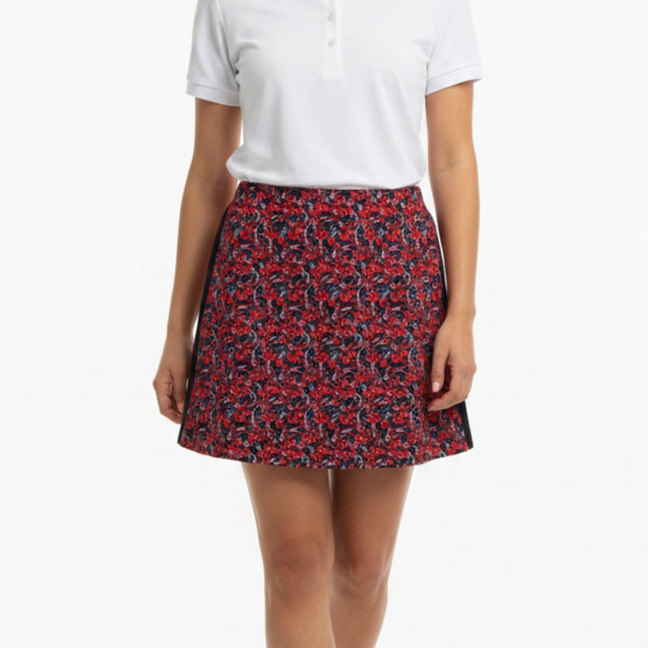 Lohla Sport Women's Golf Skort 16" Red Floral Size 10