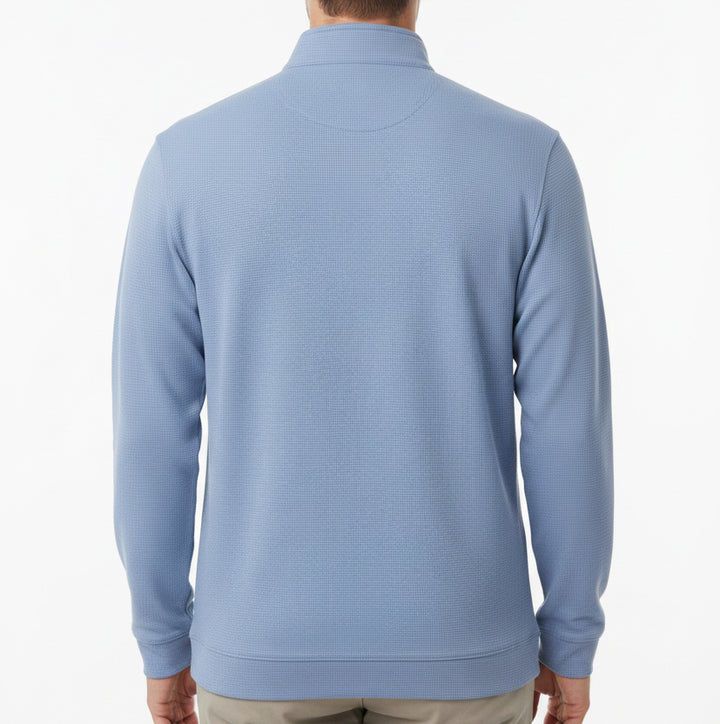 Straight Down Men's Golf Quarter Zip Warren Tidal Size L