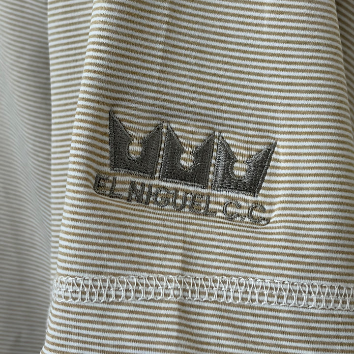 Linksoul Monterey Microstripe Performance Polo (w/logo) - Ballast - Skorzie
