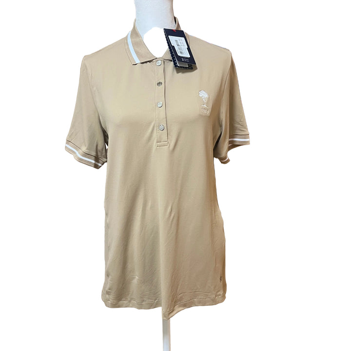 Lohla Sport Mia SS Top (w/ logo) - Khaki - Skorzie