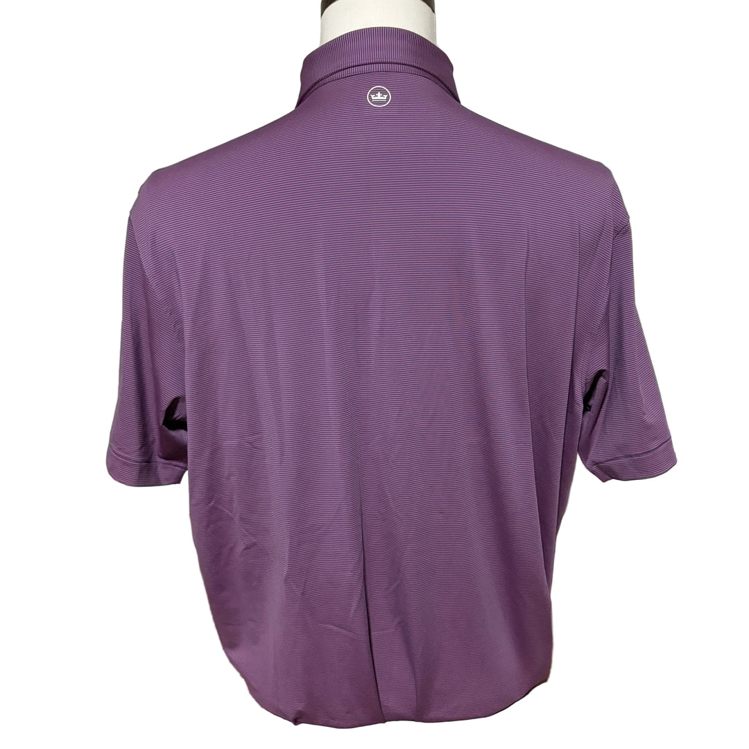 Peter Millar Jubilee Performance Jersey Polo (w/logo) - Blue Haze - Skorzie