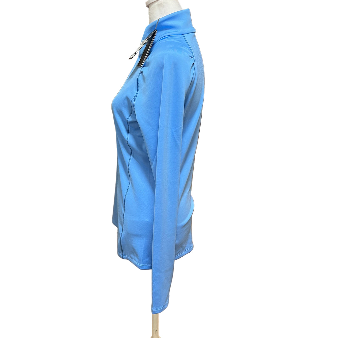 KJUS Women's Shasta Midlayer Half-Zip - Blue Opal - Skorzie