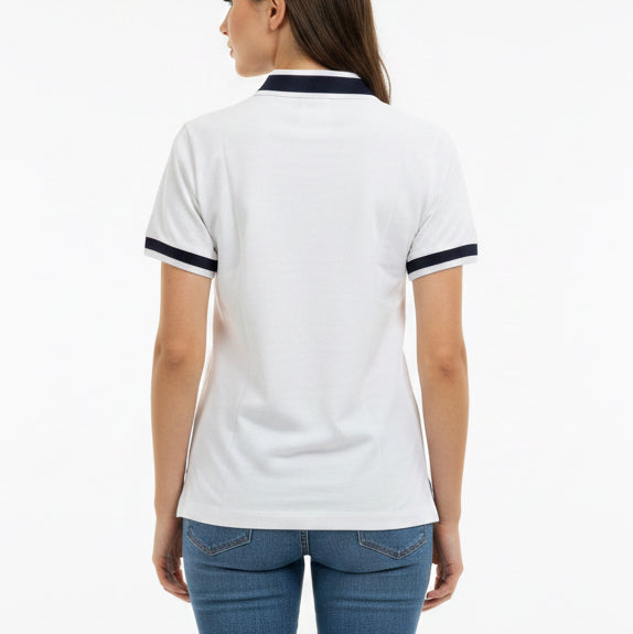Lohla Sport Womens Golf S/S Polo White Size L