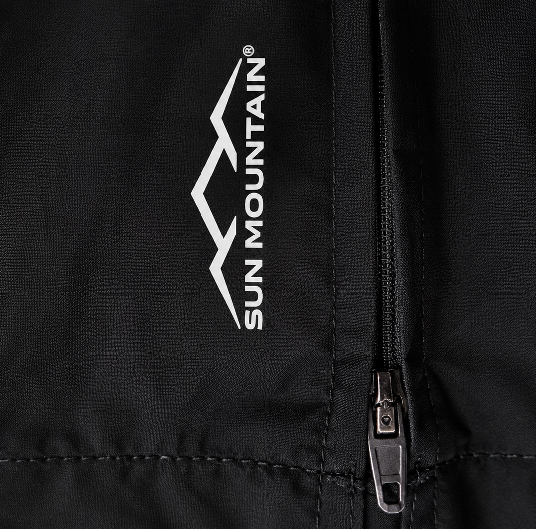 Sun Mountain Men's Monsoon Pant (w/ logo) - Black (FINAL SALE ITEM)