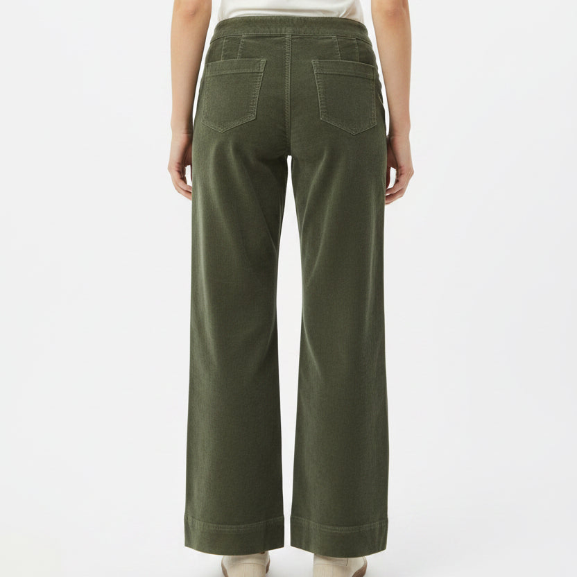 Travis Mathew Women's Pant Everyday Cord Long (31") Grape Leaf Size S