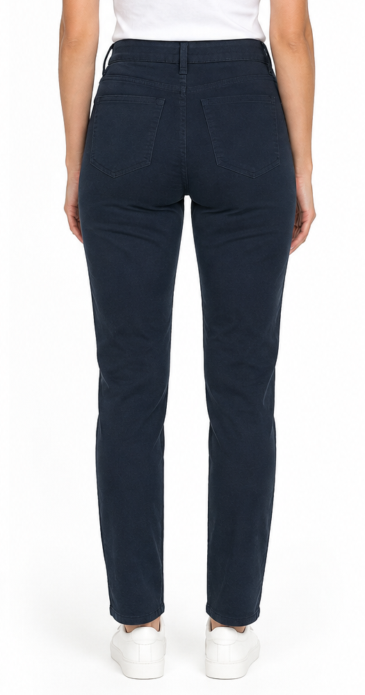 Peter Millar Women's Golf Pants Karlie Stretch Sateen 28" Navy