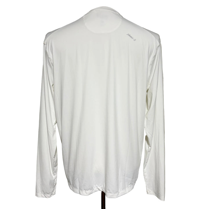 Johnnie-O Basin Performance UPF Sun Shirt - White