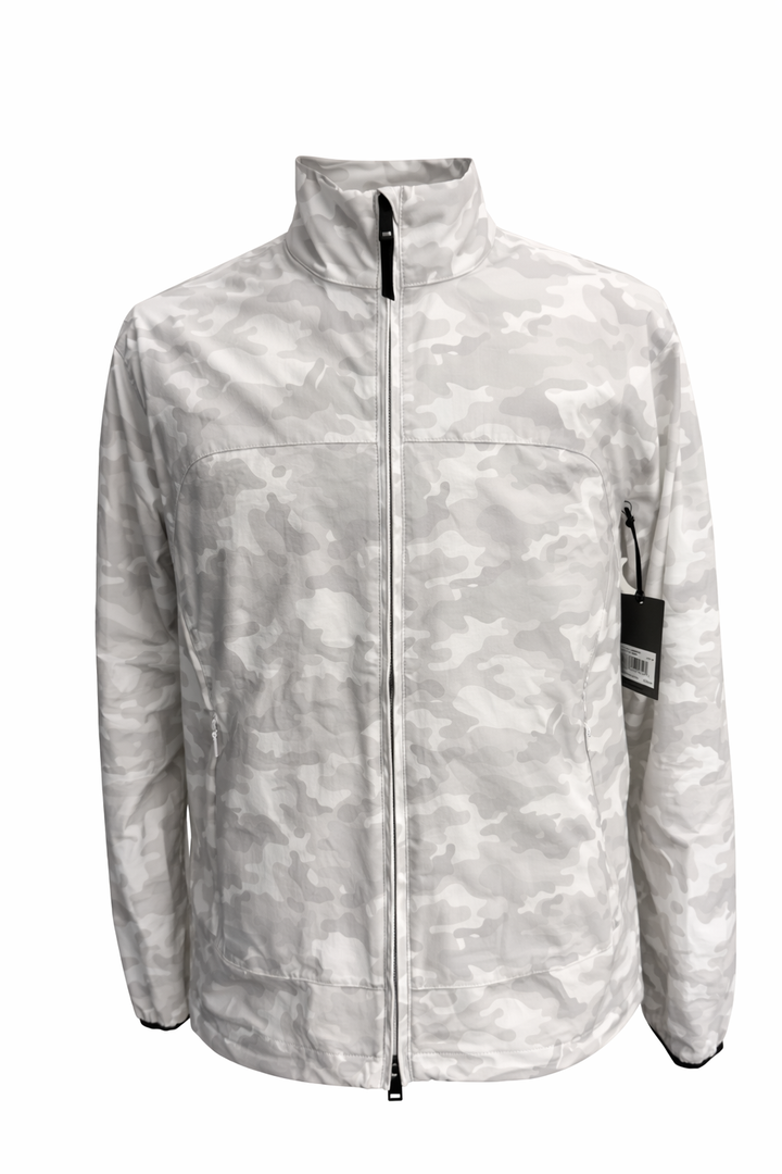 G/FORE Men's Parachute Camo Snow Windbreaker Jacket - Medium - Skorzie
