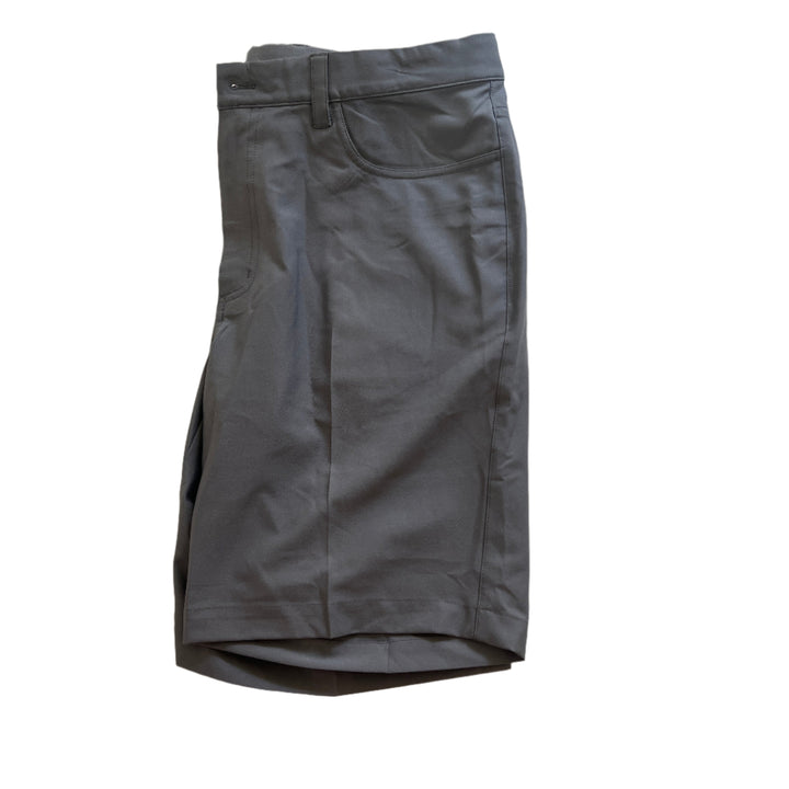 Greg Norman Microlux 5-Pocket 9" Shorts - Steel - 34 - Skorzie