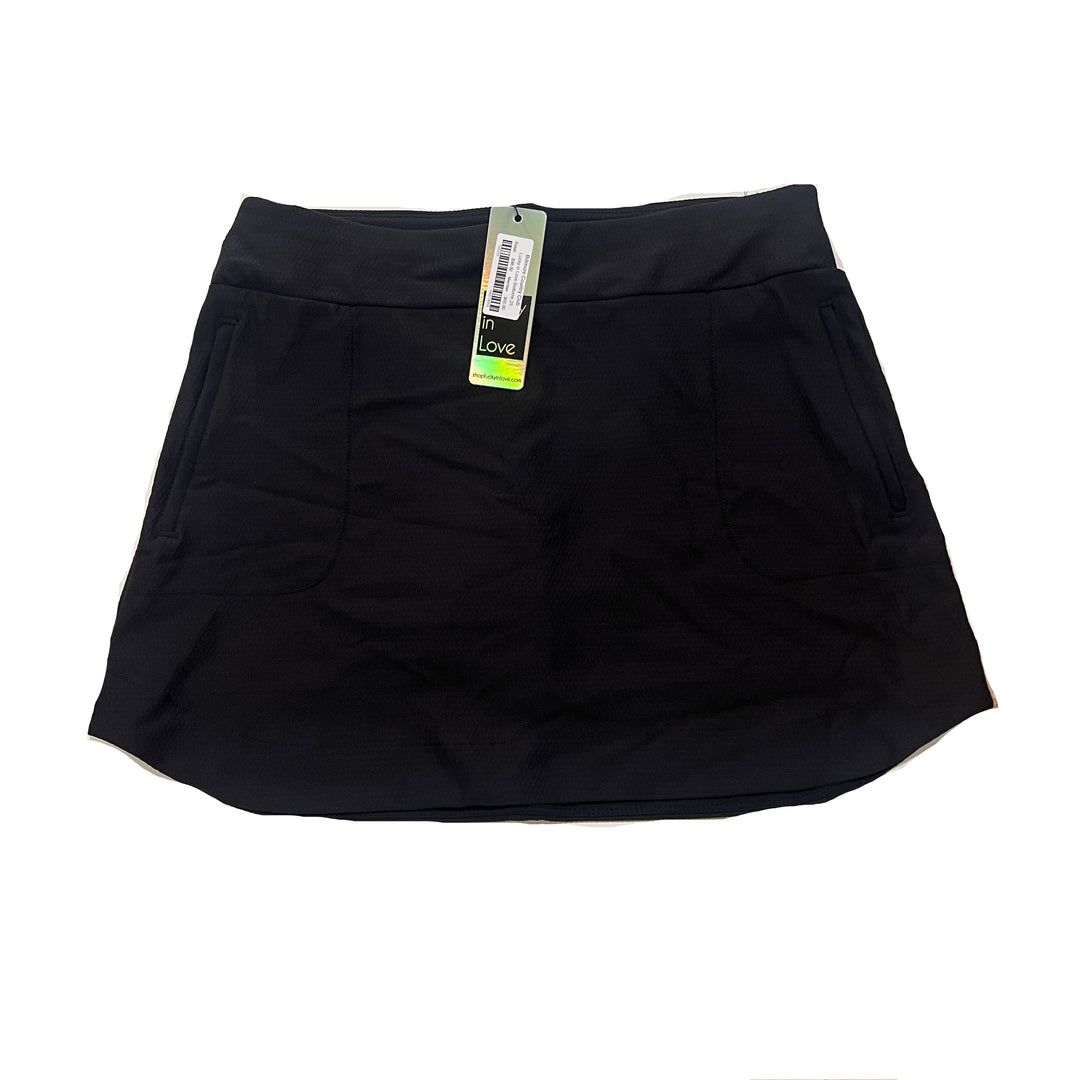 Lucky In Love Pace Pocket Skort (15.5") - Black - Large - Skorzie