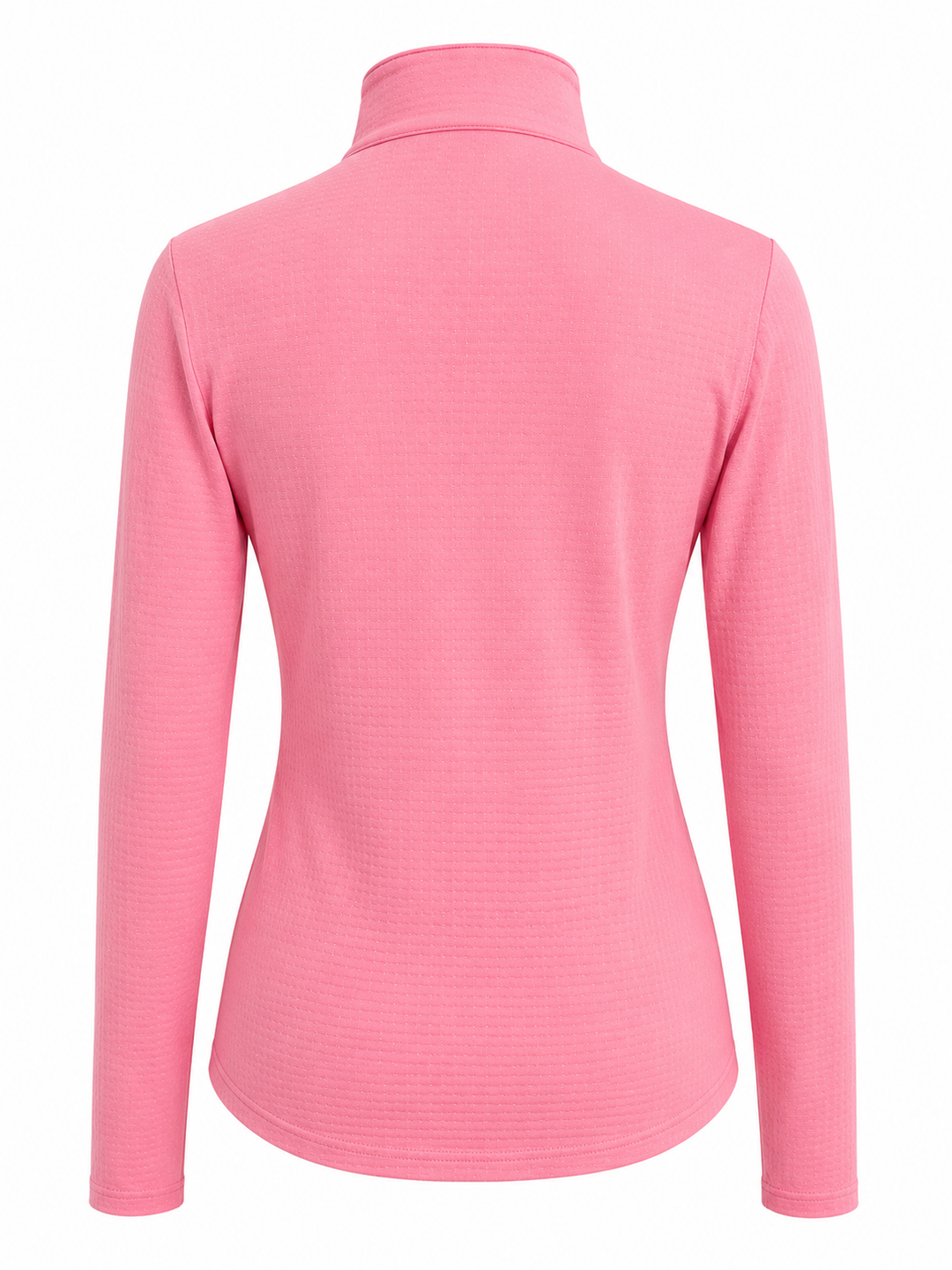 G-Lifestyle Long Sleeve Quarter Zip - Palm Beach Pink - Small