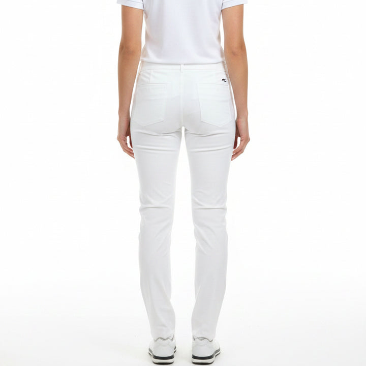 KJUS Women's Golf Pants Collagen 7/8 Treggings 27" White Size XL