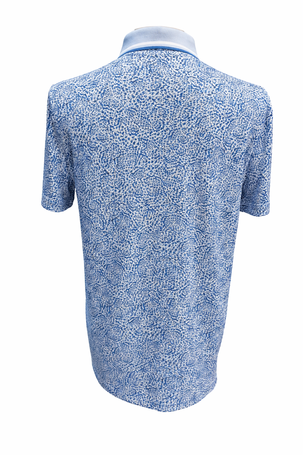 G/FORE Men's Fireworks Tech Golf Polo - Blue - Medium - Skorzie