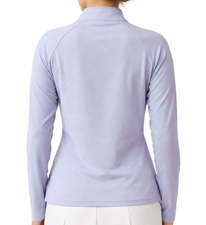Straight Down Women's Golf Quarter Zip Clara Cosmic Size M