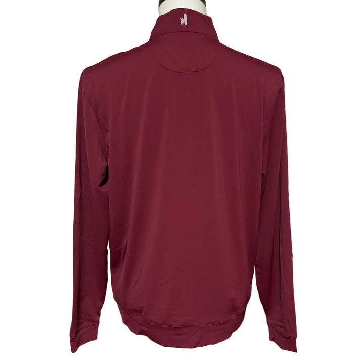 Johnnie-O Motion ASU Performance 1/4 Zip - Maroon - Medium - Skorzie