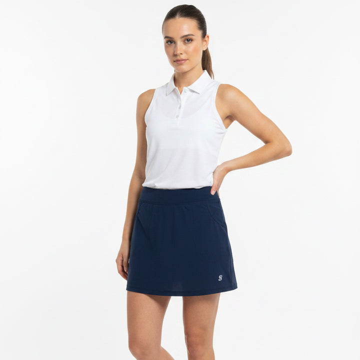 Sofibella Women's Skort UV Staples (16") Navy Size M