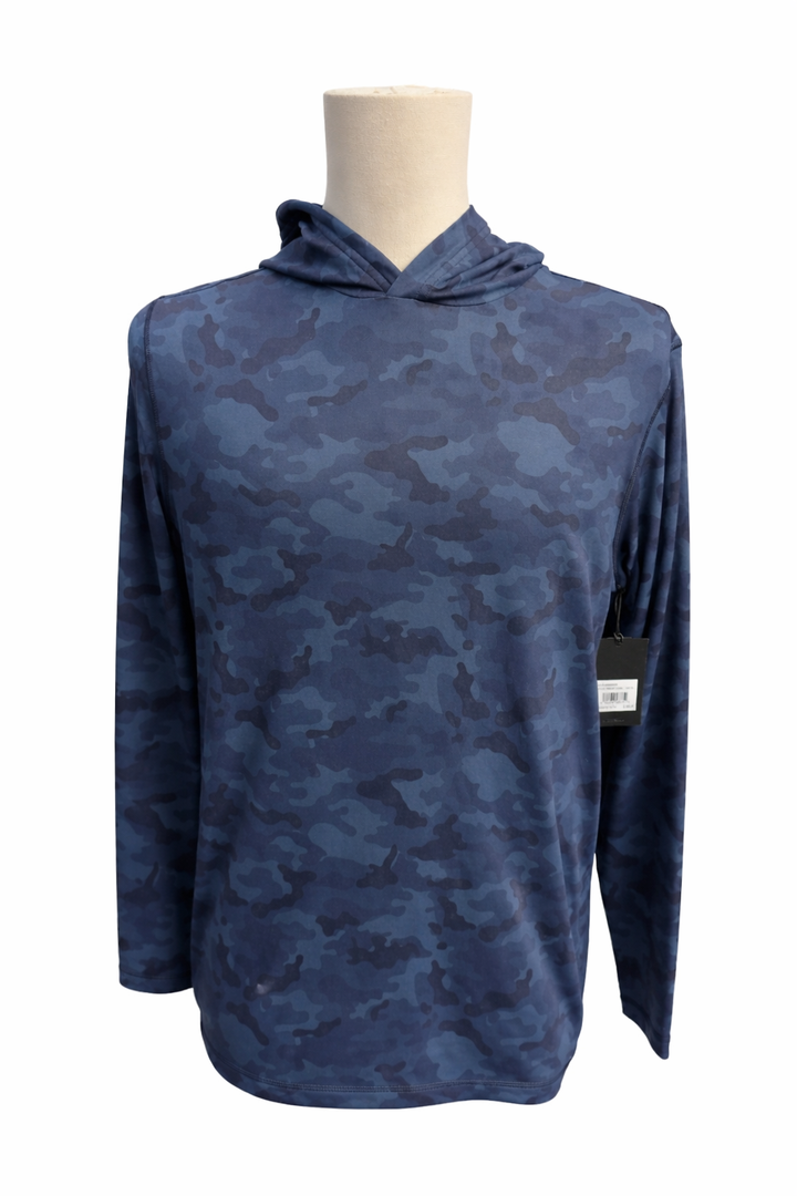 G/FORE Men's Brushed Back Tech Terry Hoodie - Twilight Camo - Small