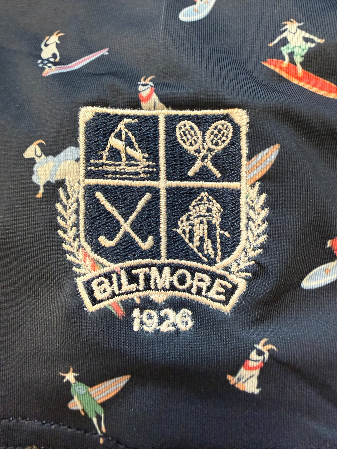 Straight Down Billy the Kid Polo (w/ logo) - Navy