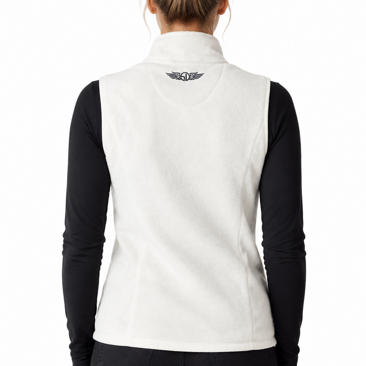 Straight Down Women's Vest Lucia Cream Size M